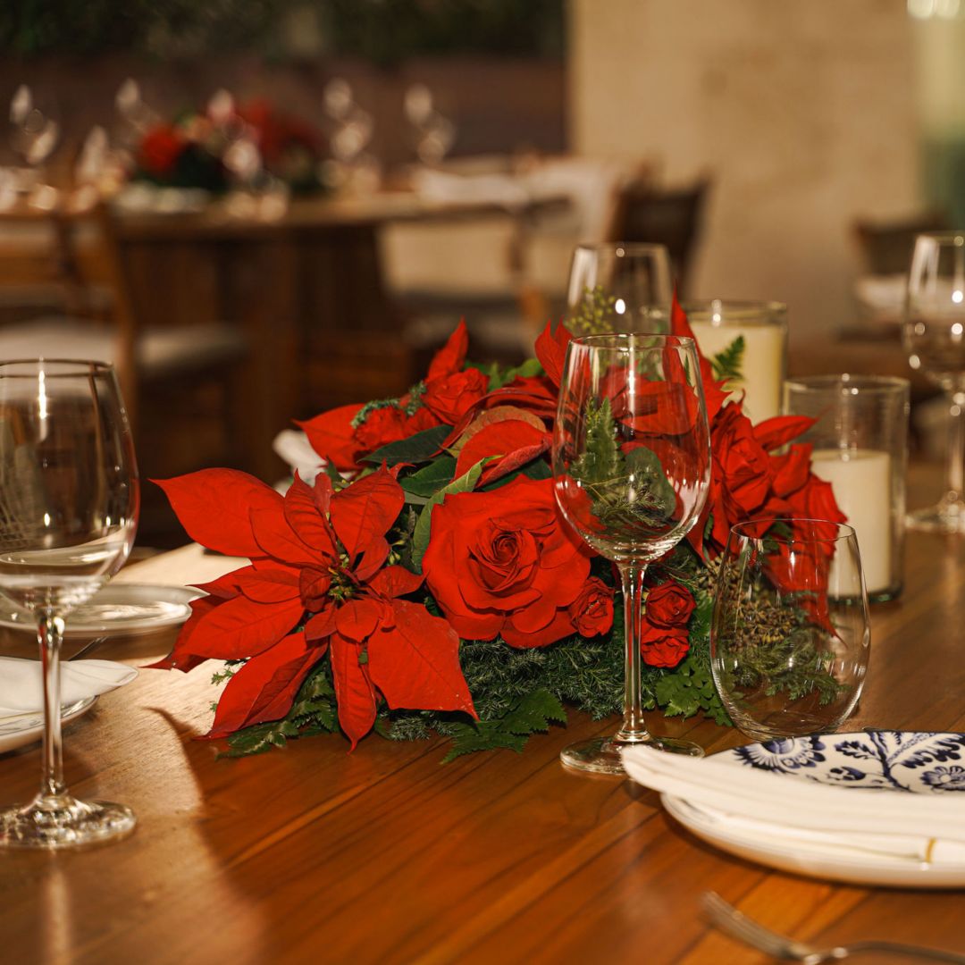 Christmas Dinner at Rosewood Mayakoba